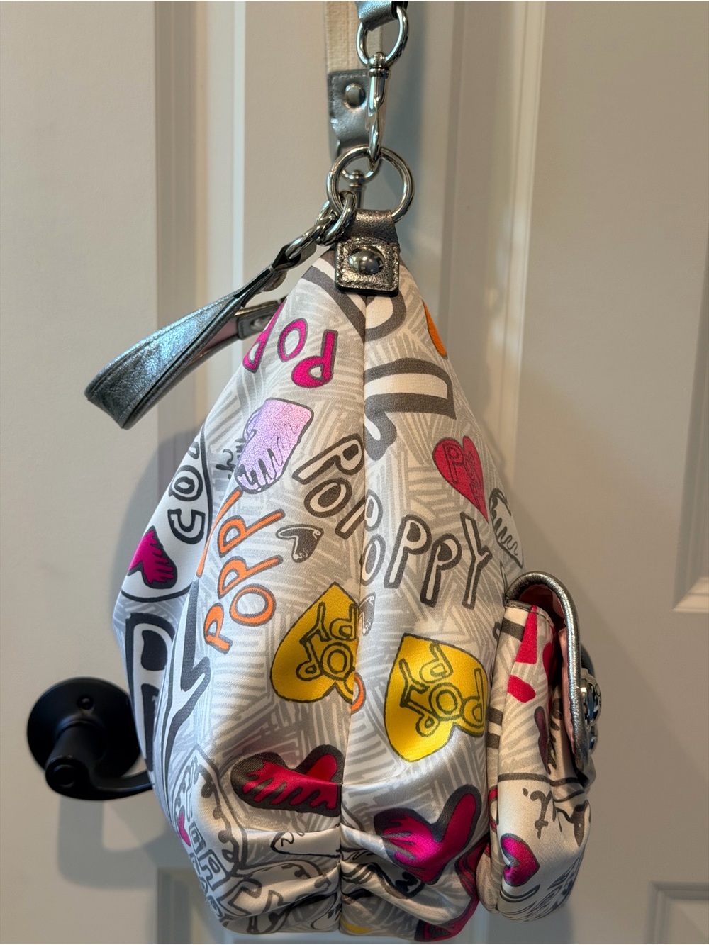 Coach Poppy Graffiti Limited Edition Hobo 14636 - Gem